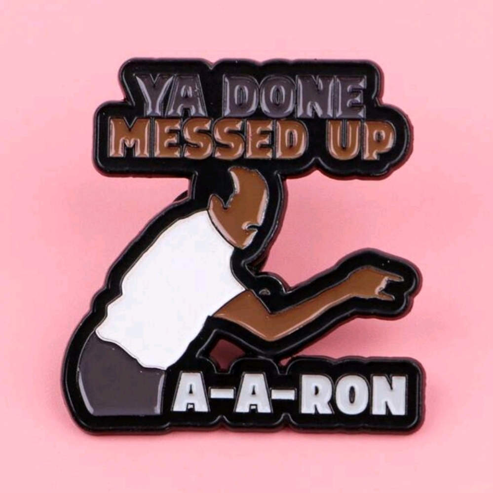 Key & Peele funny A-A-Ron Pin